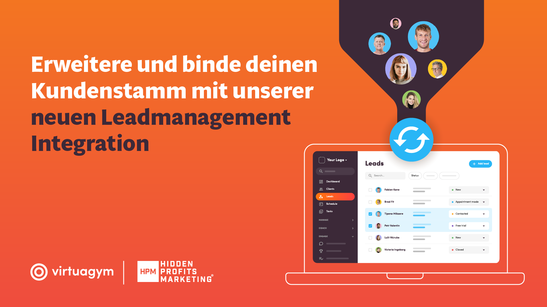 Pressemitteilung: Hidden Profits Marketing und Virtuagym Partnerschaft