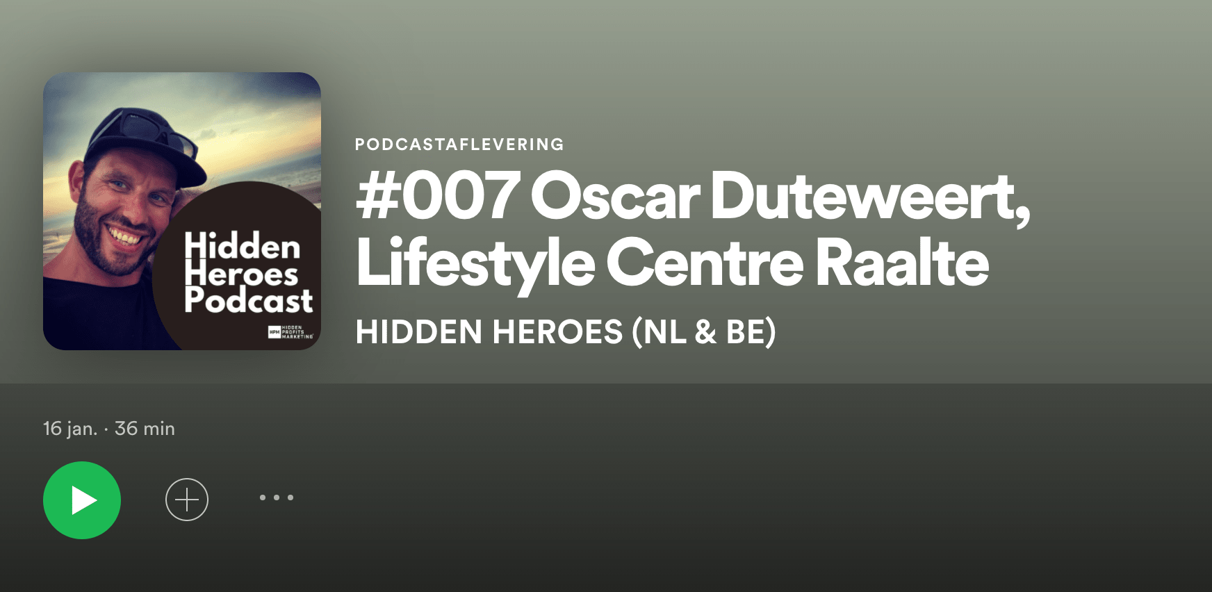 Podcast Oscar Duteweert Hidden Heroes 007