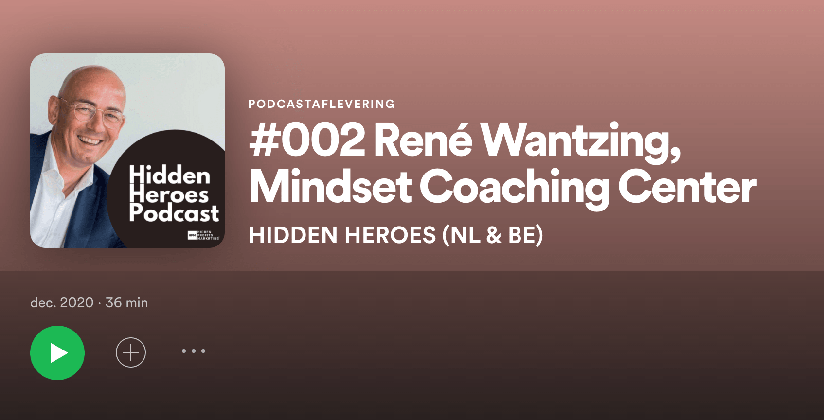 Hidden Heroes Podcast Rene Wantzing