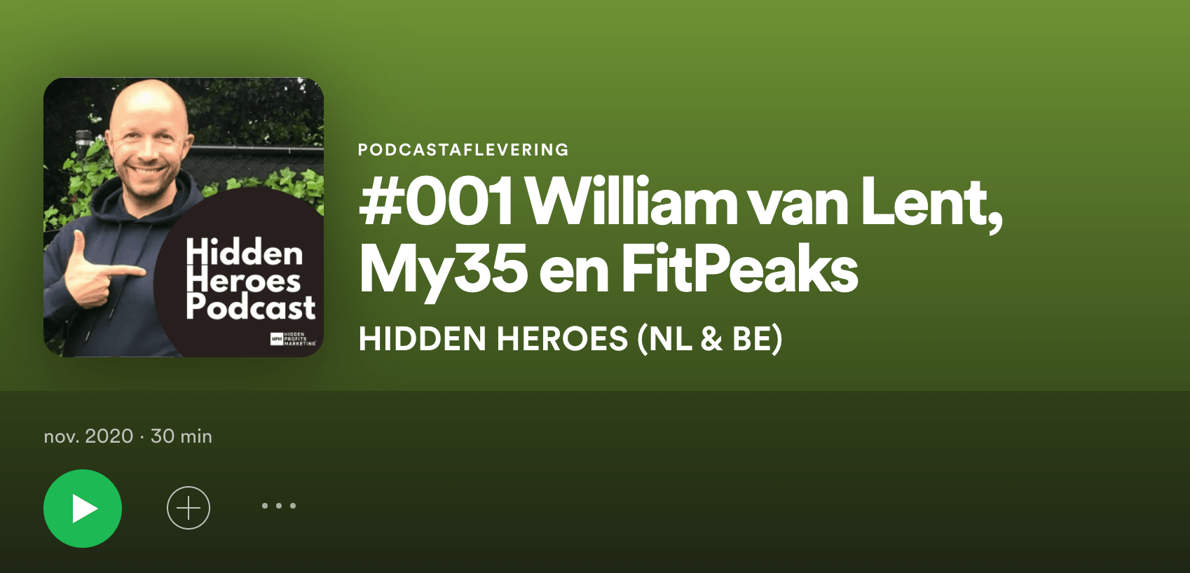 Hidden Heroes Podcast William van Lent