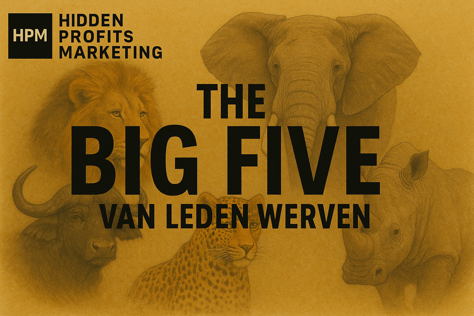 Dit zijn de Big Five van leden werven
