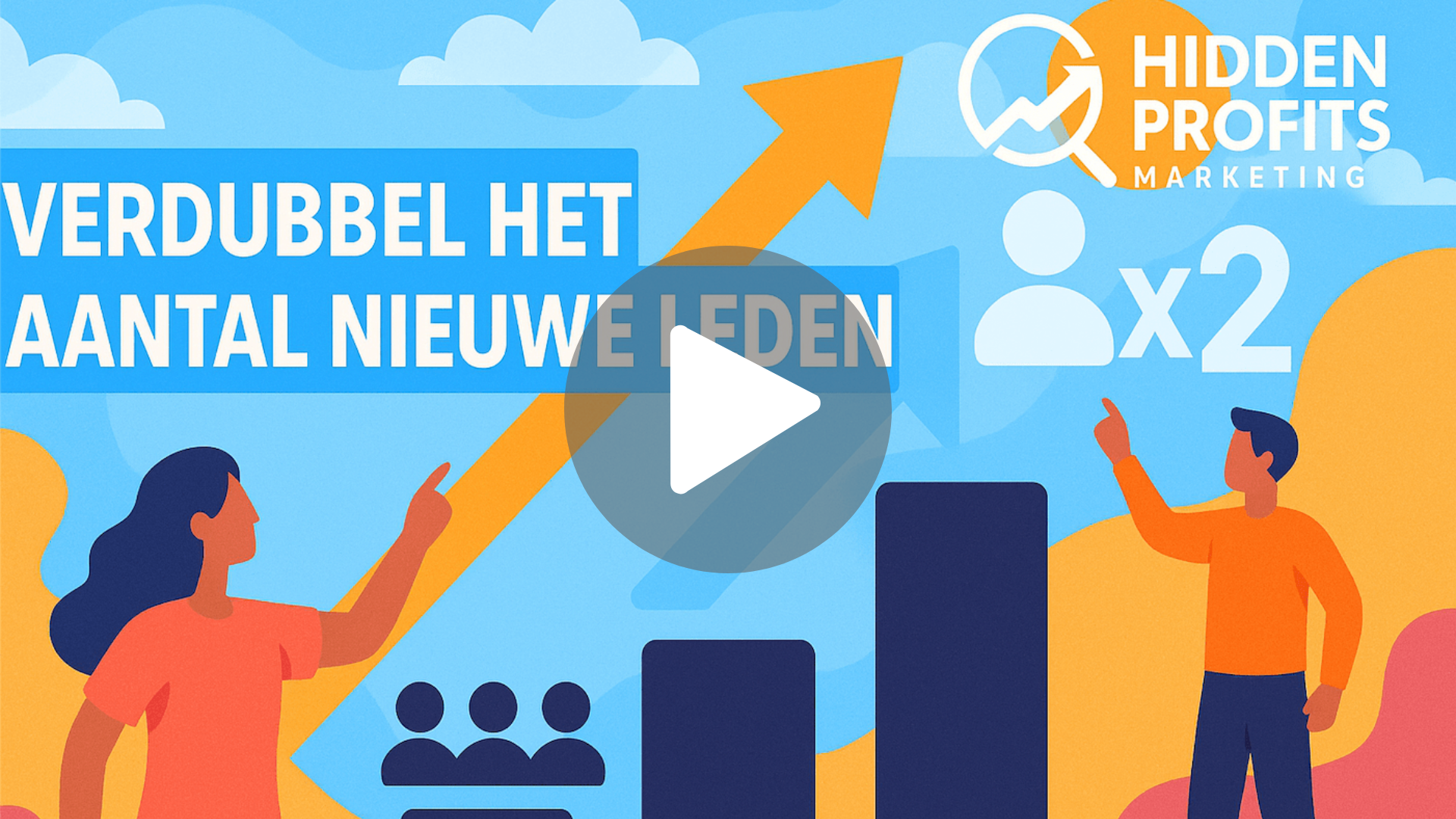 Video 3 van 3: Dubbel zoveel leden uit je fitness leads