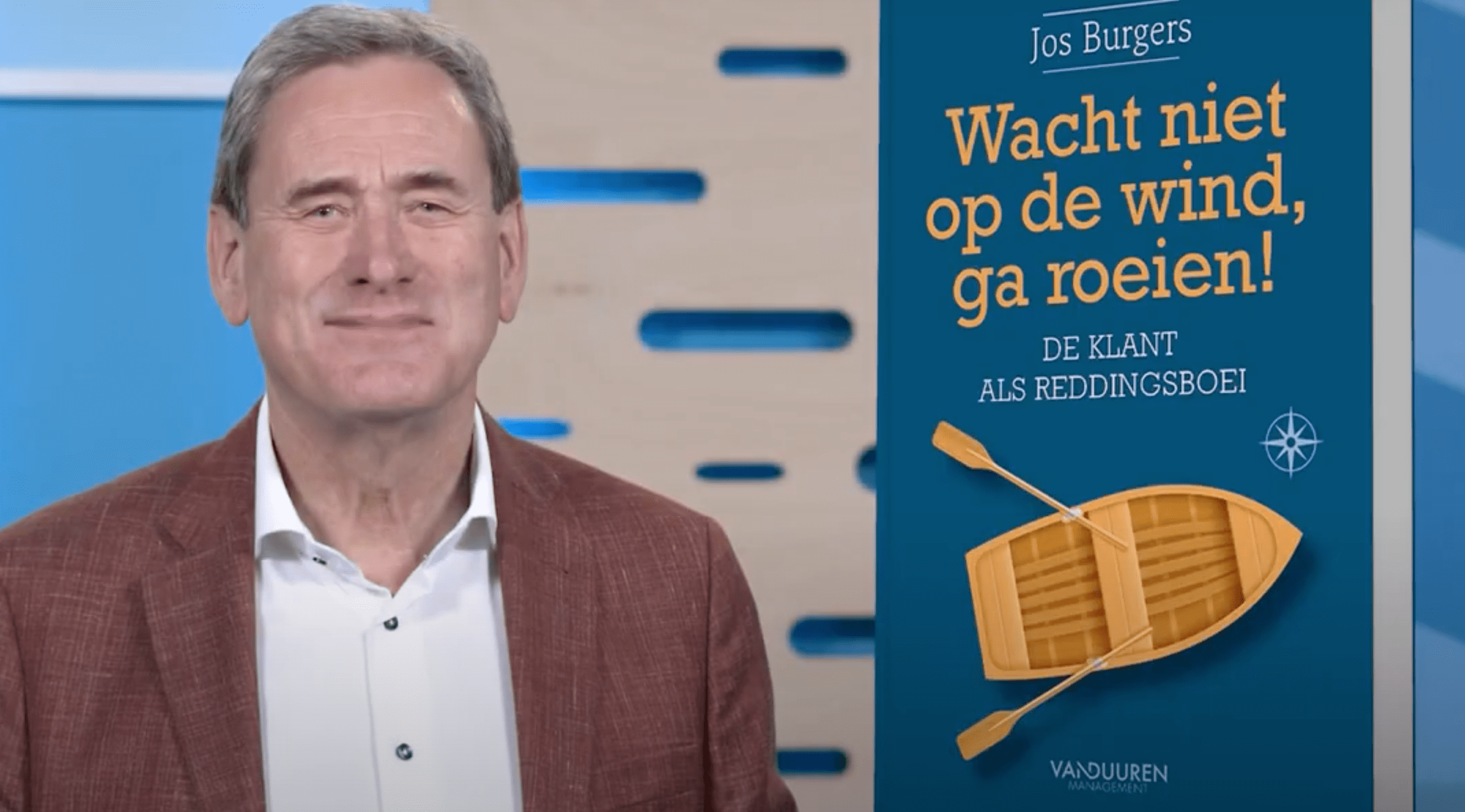 Jos Burgers wacht niet op de wind ga roeien